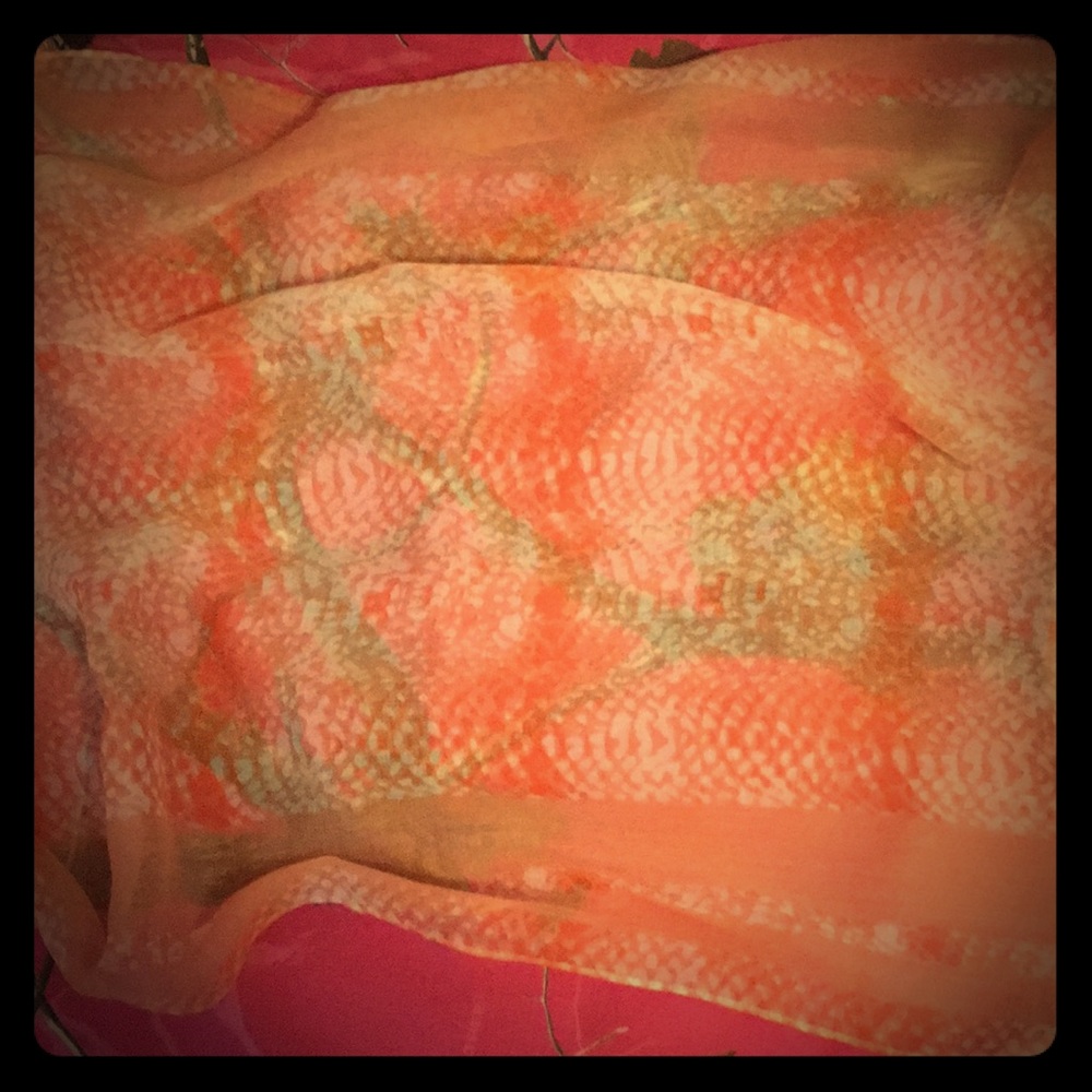 Snakeskin Pattern Scarf